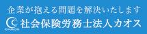 企業が抱える問題を解決いたします 社会保険労務士法人カオス